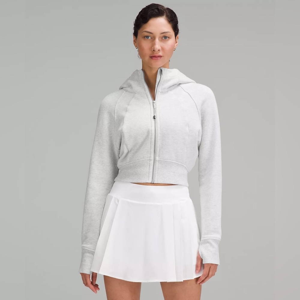 Lululemon Scuba Full Zip Cropped Hoodie